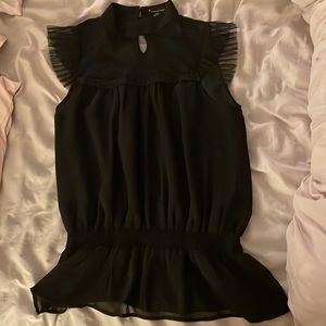 Forever 21 size Large Black Peplum Top